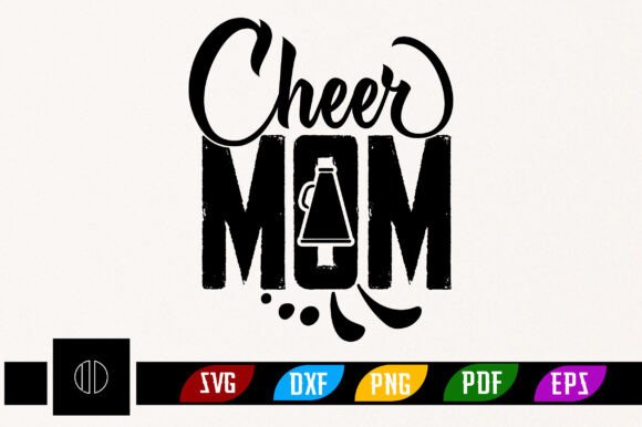 Cheer Mom SVG PNG Design: A Designer’s Review