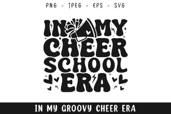Groovy Retro Cheer Design for Real Embroidery Projects