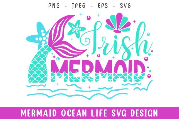h1Irish Mermaid Ocean Life Design SVG Review for Embroidery Projects/h1