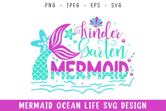 Kindergarten Mermaid Ocean Life Design Review