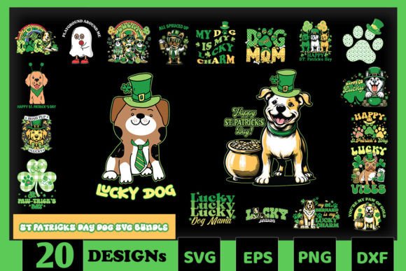 St Patricks Day Dog SVG Bundle Review for Real Embroidery Projects